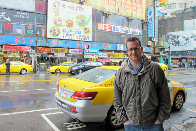 Anthony Standing Near Street